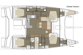 Dufour 48 Catamaran (5cab)