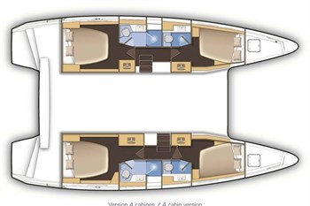 Lagoon 42 (4Cab) 