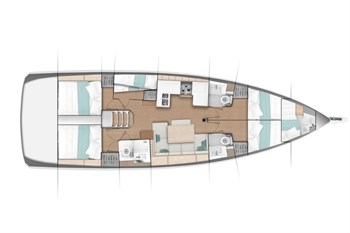 Sun Odyssey 490 (5 + 1 Cab) 