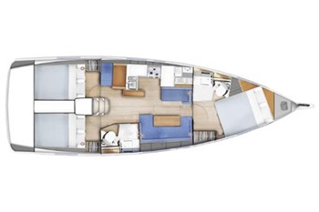 Sun Odyssey 410 (3Cab) 