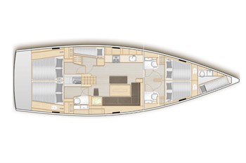 Hanse 508 (5+1 Cab)