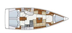 Hanse 415 (3Cab)