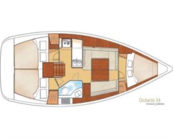 Oceanis 34 (3Cab)