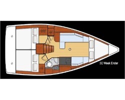 Oceanis 35 (3Cab)