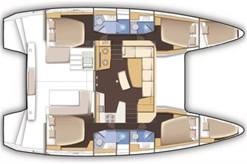 Lagoon 42 (4+2Cab) 