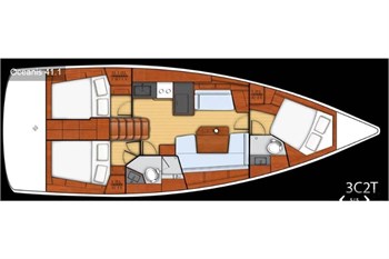 Oceanis 41.1 (3Cab) 