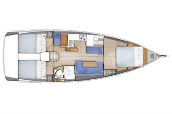 Sun Odyssey 410 (3Cab)